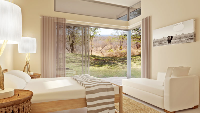 Another bedroom view - Bonamanzi Villas